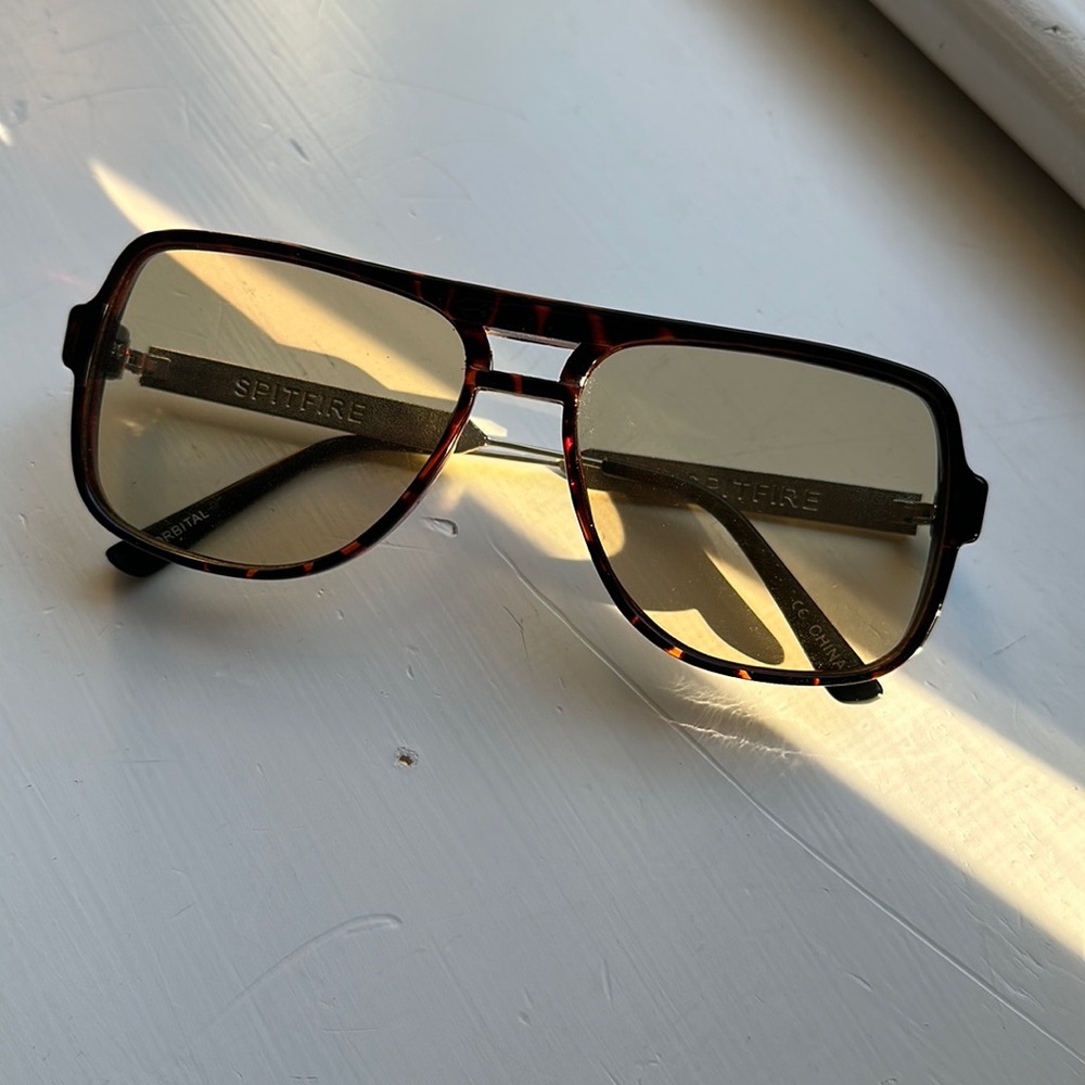 Spitfire Orbital Sunglasses - Tort Brown/Tan
